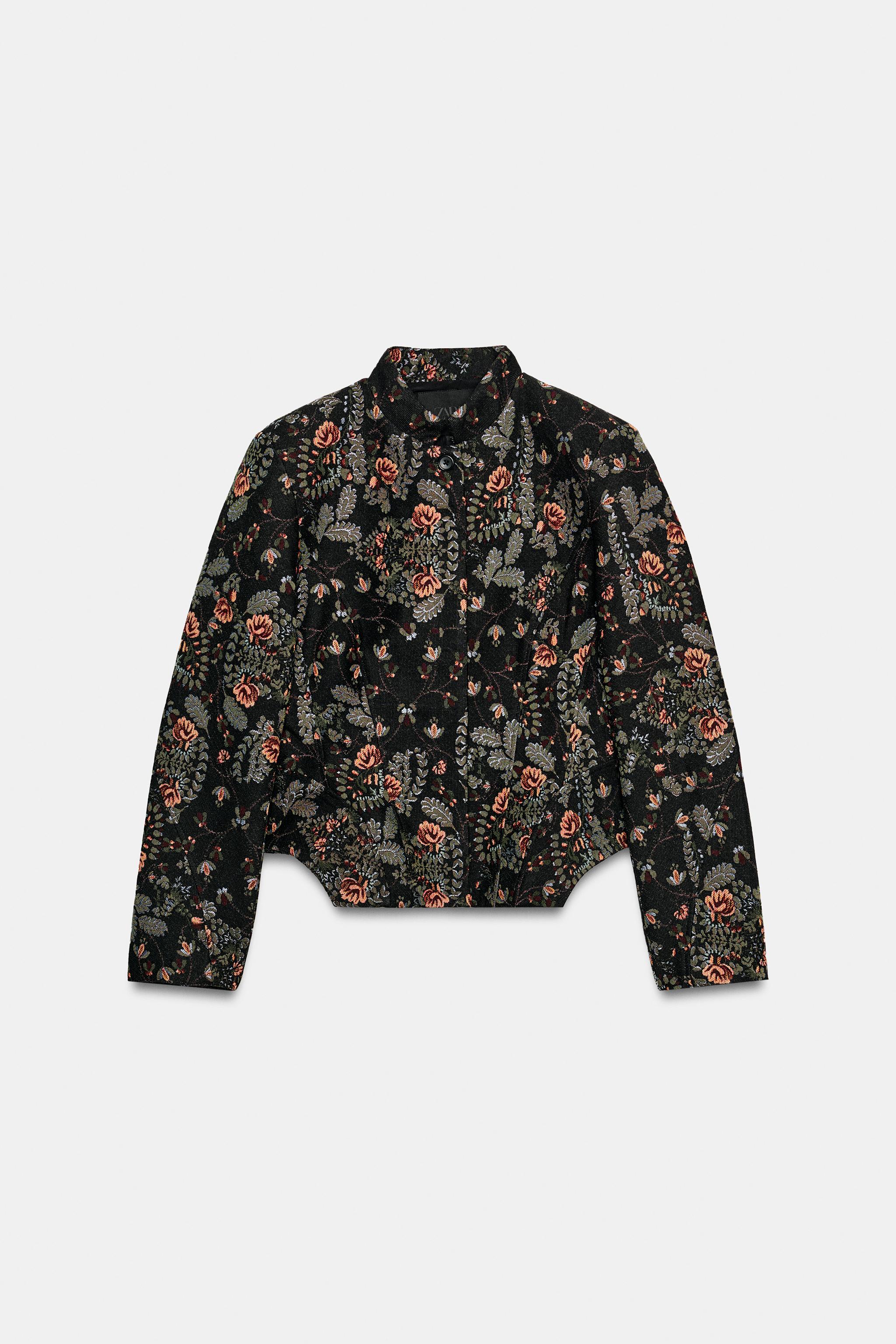 Zw Collection Peplum Jacket - Black - Xs