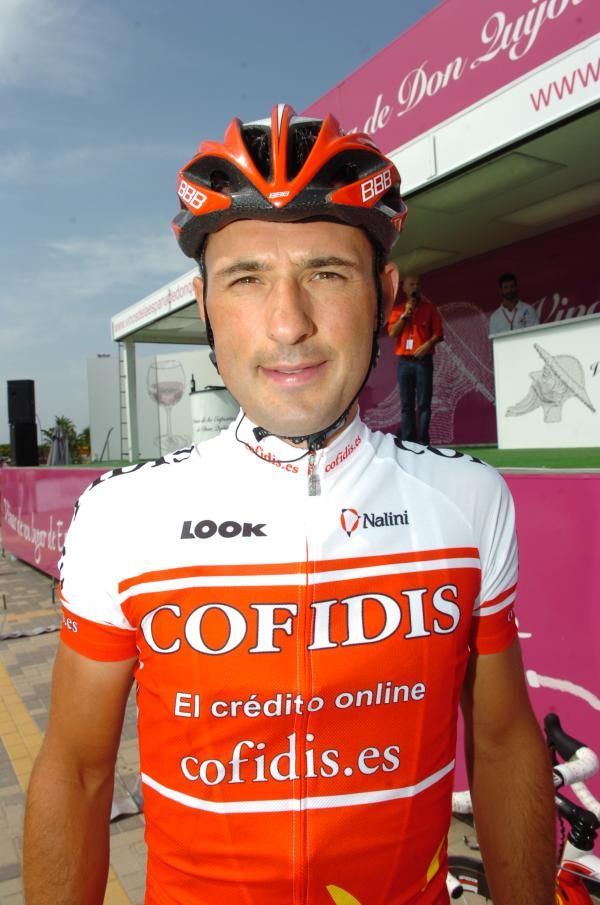 Cofidis' Arnaud Labbe ahead of another tough day at the Vuelta.
