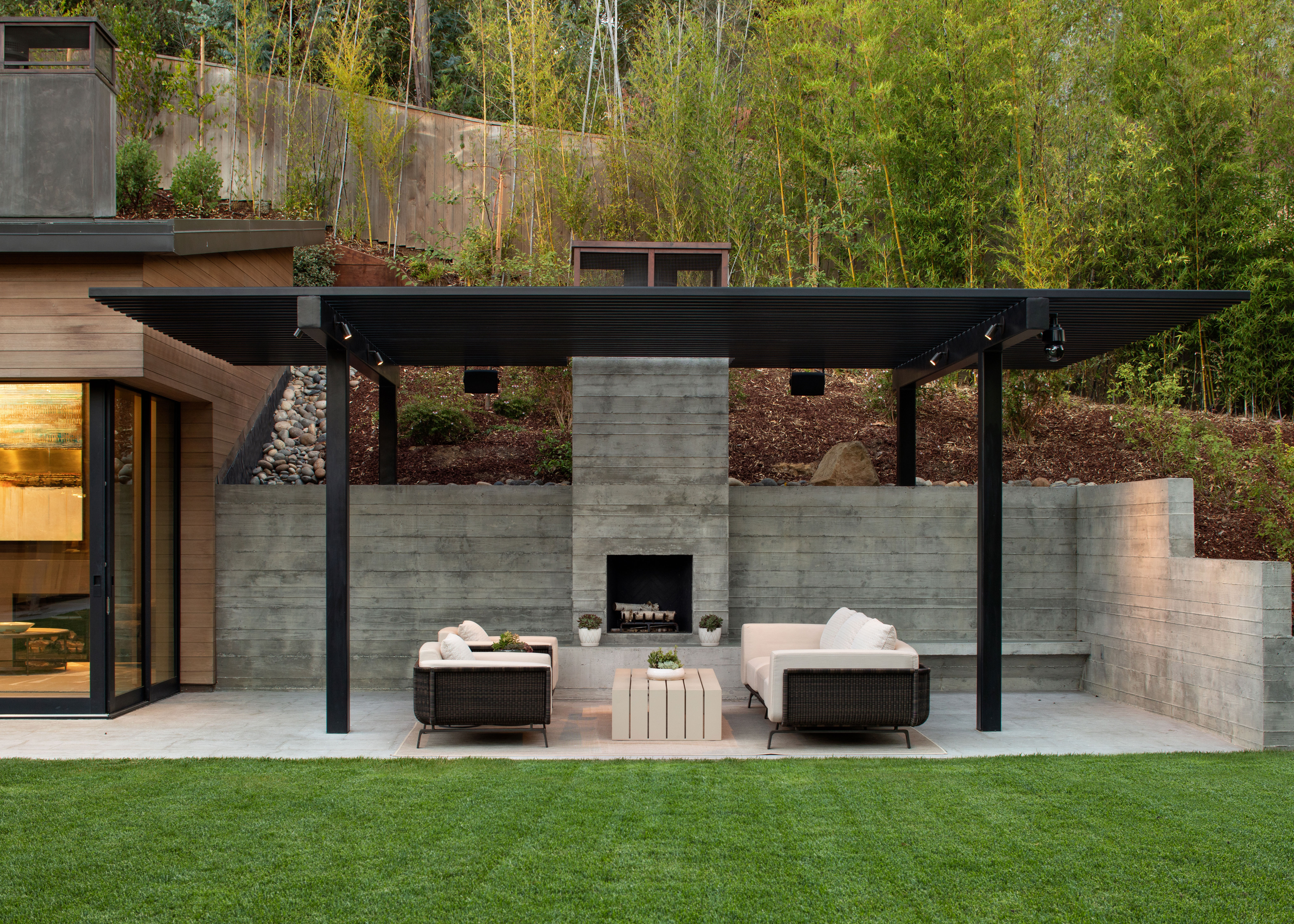 Sloped backyard ideas