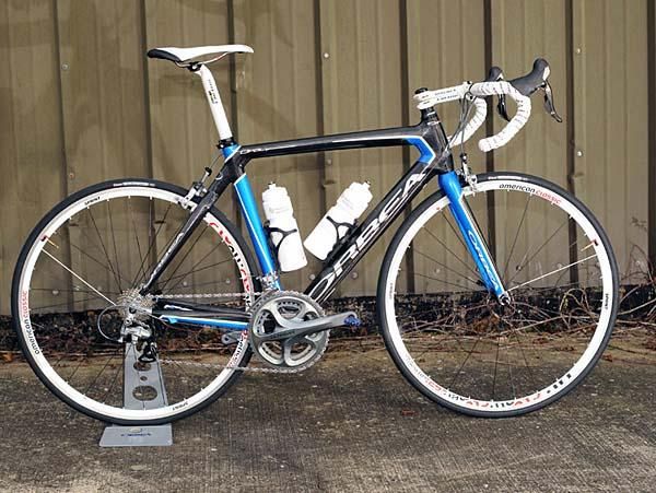 The bike ridden by Orbea For Goodness Shakes!