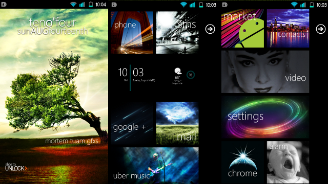 Android users mix in some Metro to beautify their UI | Windows Central