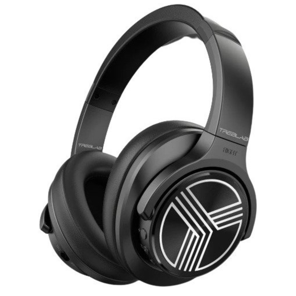 The Treblab Z2 in a white product render.