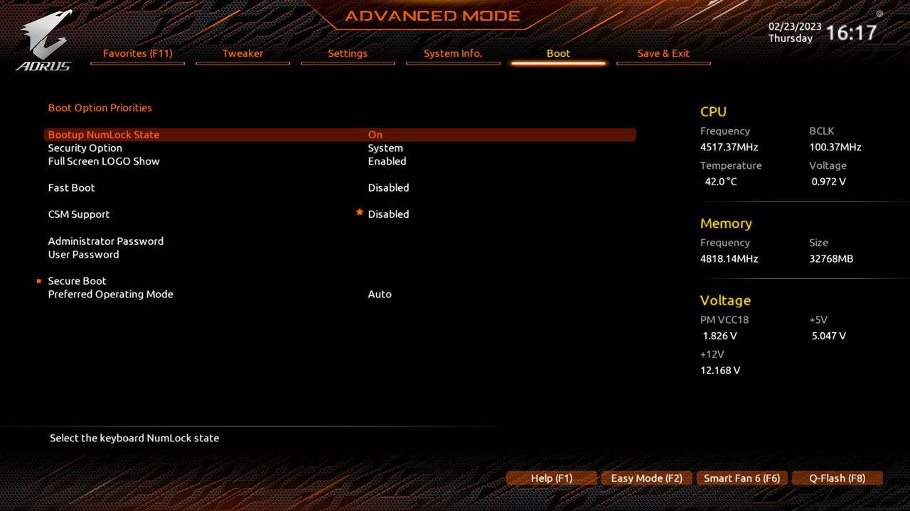 Gigabyte X670E Aorus Xtreme