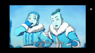 Avatar: Generations — Katara and Sokka find Aang in ice.