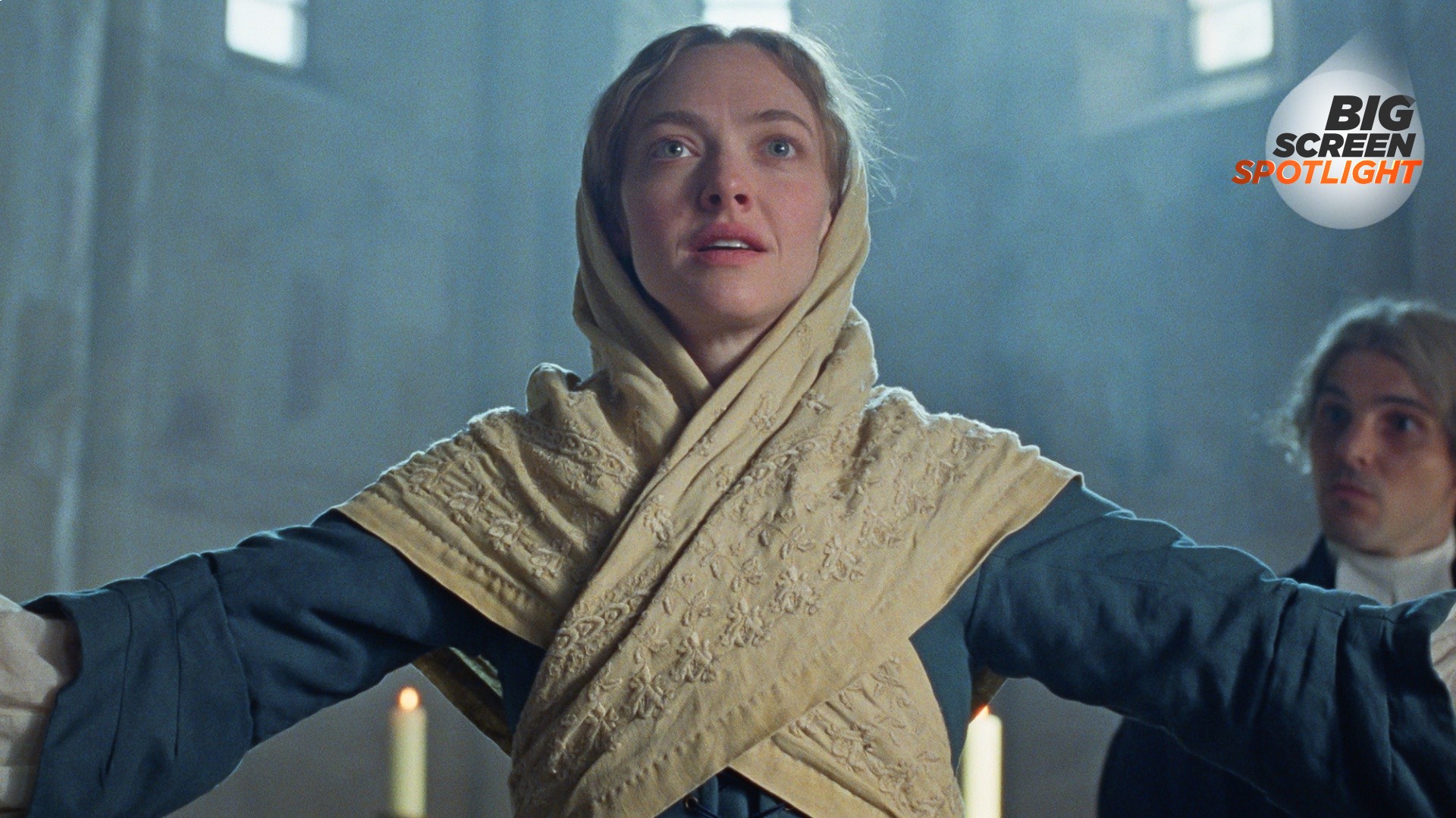 Amanda Seyfried as Ann Lee in The Testament of Ann Lee