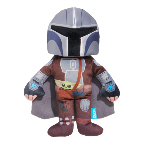 The Mandalorian Bounty Fetcher Plush Tug + Multi-Part Dog Toy
