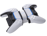 Raptor dobbel lader til PS5 kontroller: 269 kr hos Max Gaming