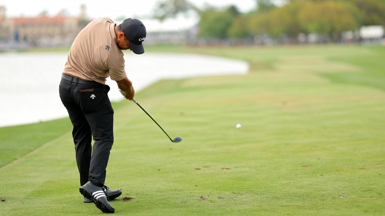 Xander Schauffele takes a shot at The Players Championship