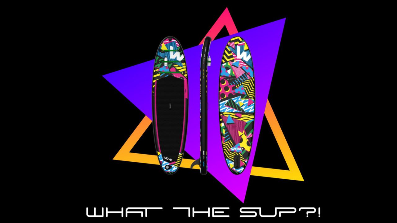 Wave launches limited editition WHA THE SUP paddle boards