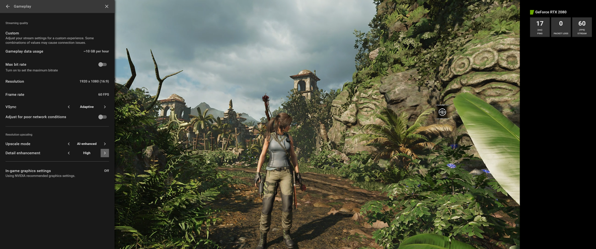 GeForce Now Image Scaler Testing -- Shadow of The Tomb Raider