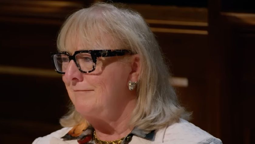 Donna Kelce sitting at the round table during Season 4 of The Traitors U.S.