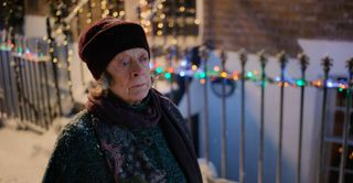 Dame Maggie Smith as Aunt Ruth in A Boy Called Christmas.
