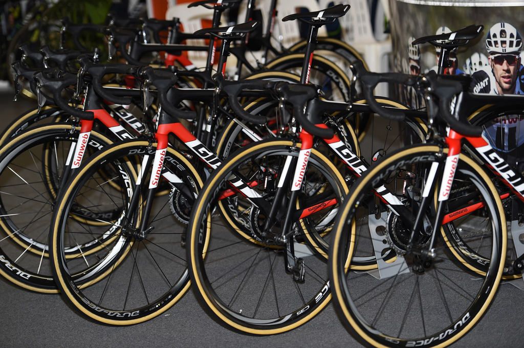 The Giant bikes of Team Sunweb