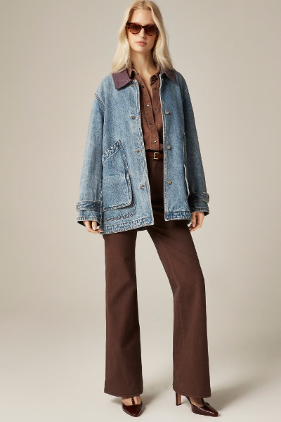J.Crew, Relaxed Barn Jacket™ in Denim