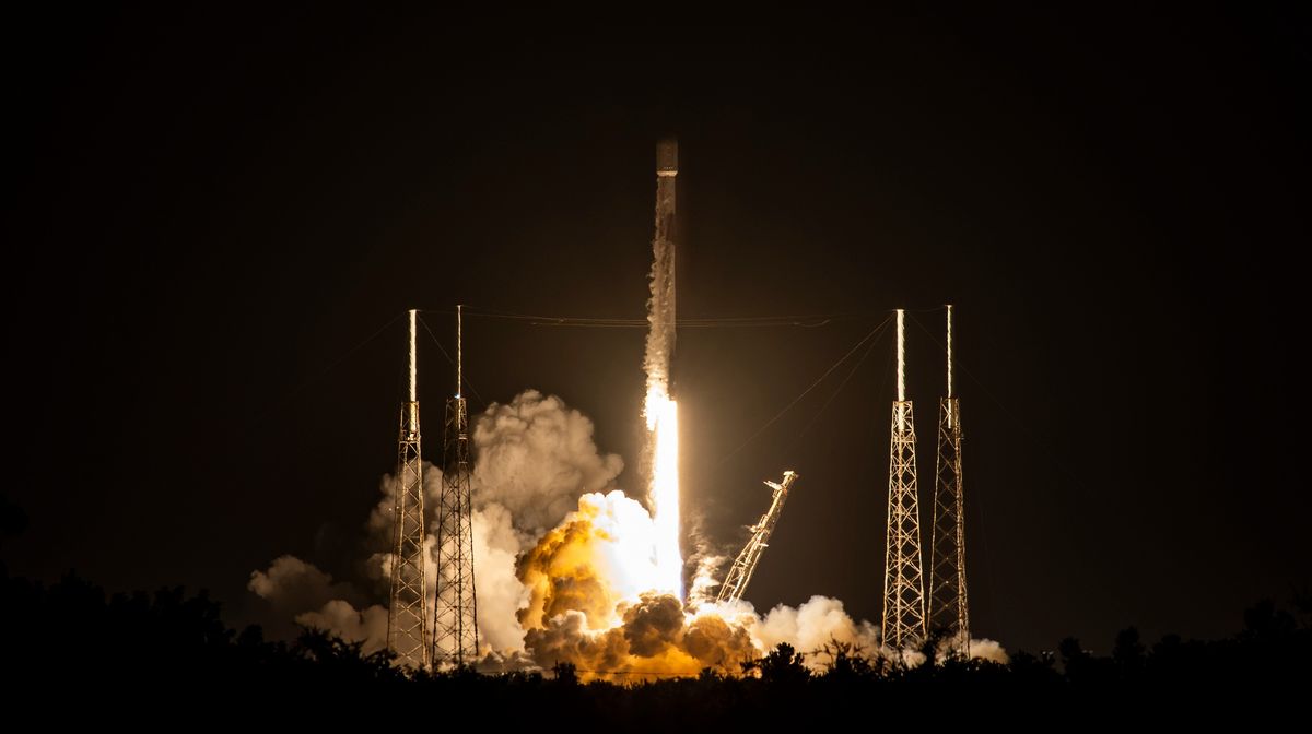 SpaceX Launches 22 Starlink Satellites, Lands Rocket At Sea | Space