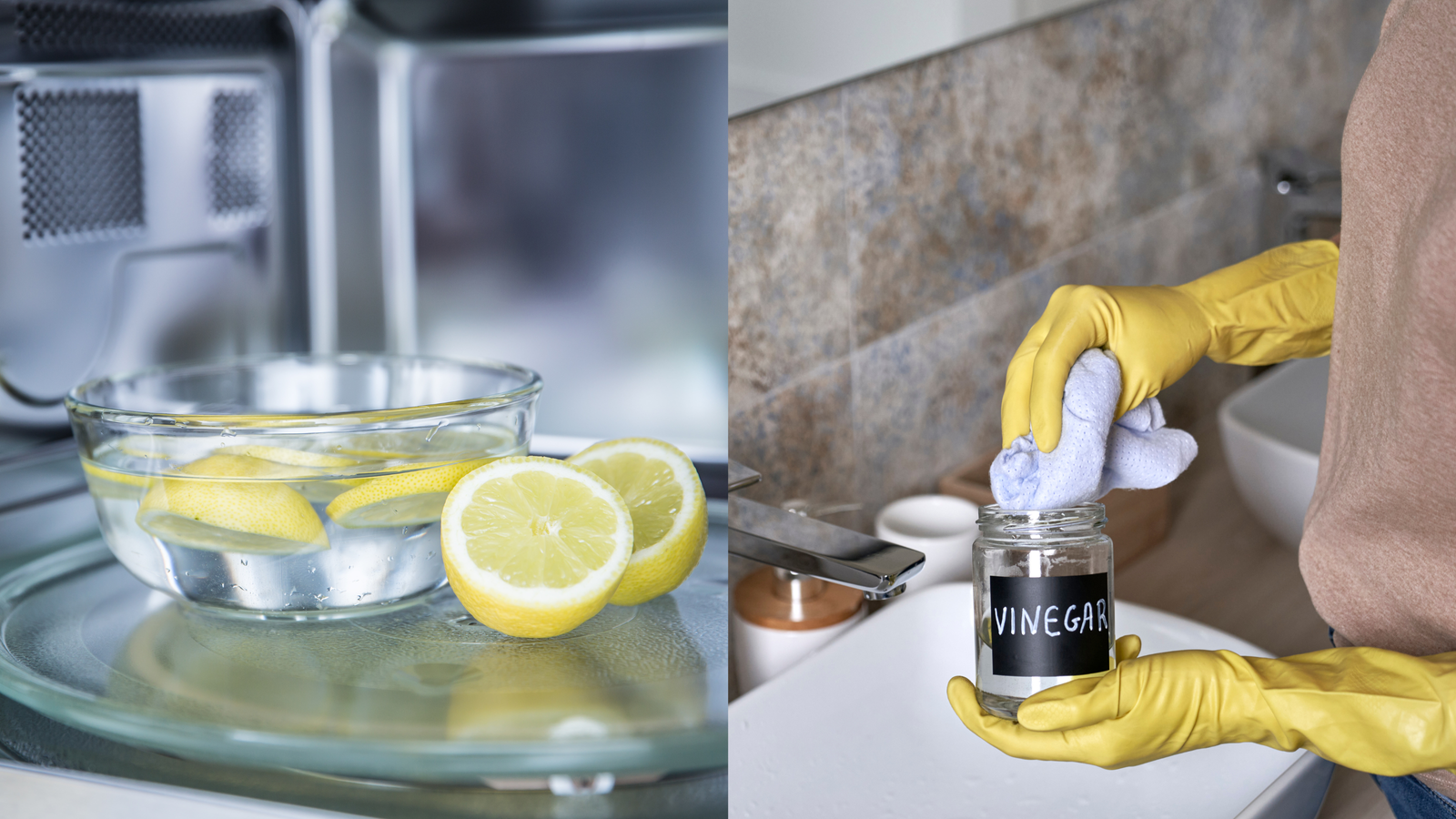Vinegar vs lemon which is better for cleaning? Real Homes