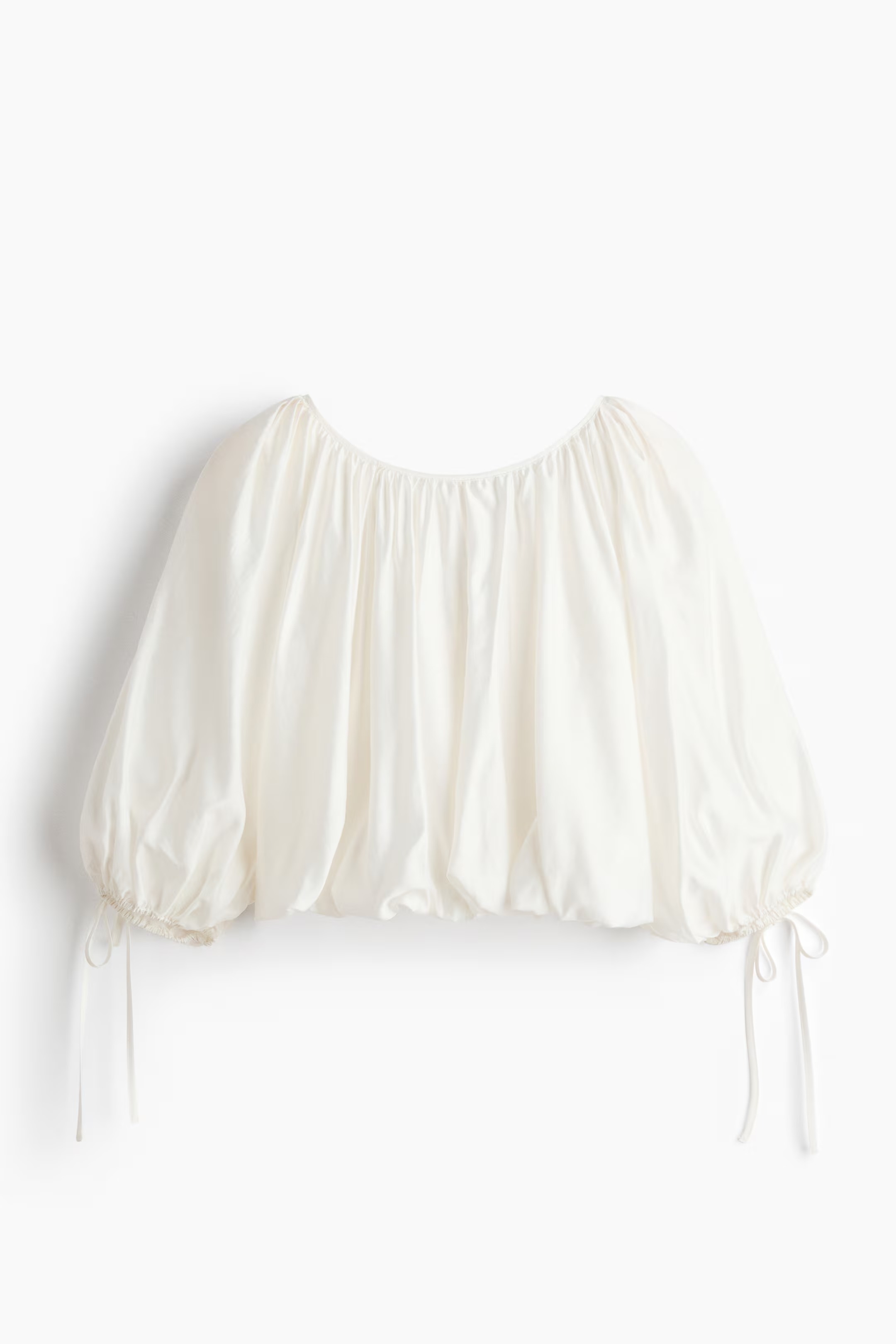 H&amp;amp;M, Oversize Tie-Detail Blouse