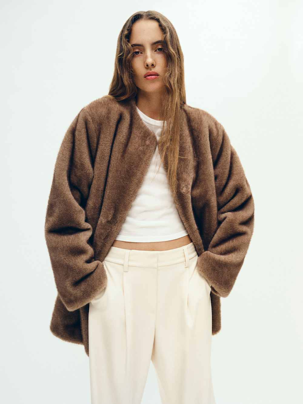 Devin Faux Fur Coat