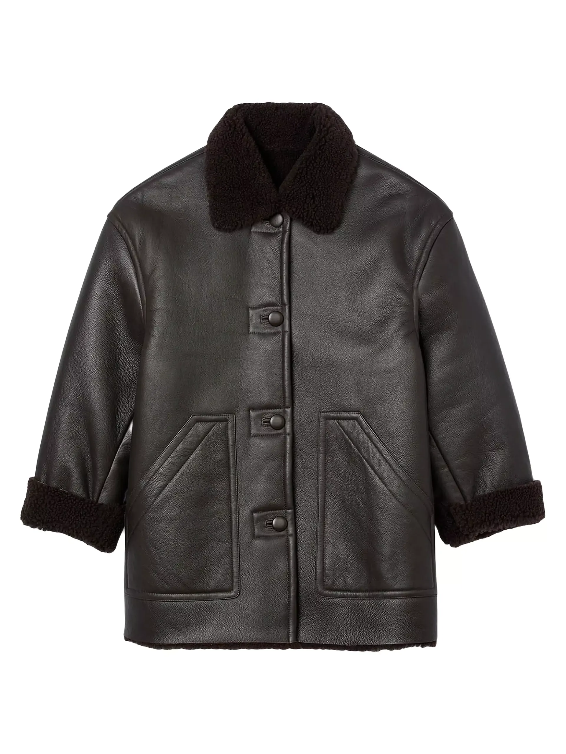 Aviator Shearling Coat