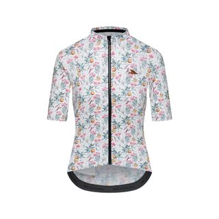  Cafe du Cycliste Women's Centifolia Floriane Jersey on a white background