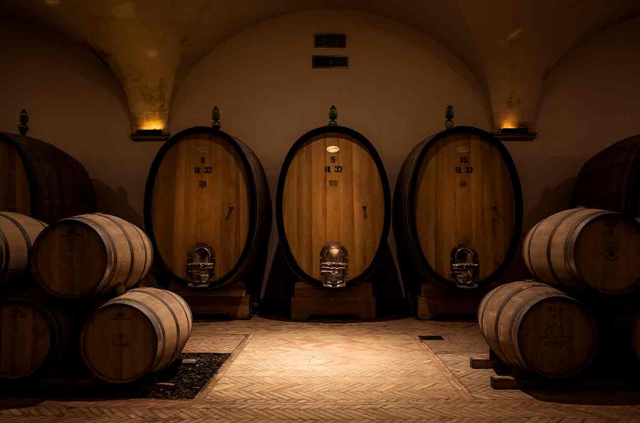 Castiglion del Bosco ageing cellar