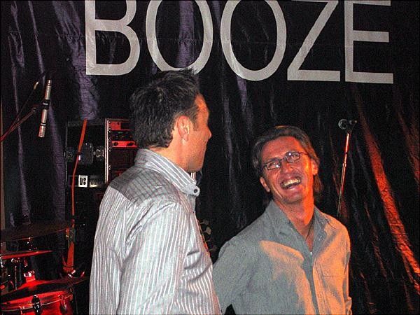 DS's Scott Sunderland and Tristan Hoffman being paid out by the BB with some embarrassing moments of the 2005 season
