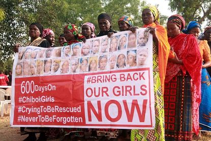 Rescuing our girls from Boko Haram.
