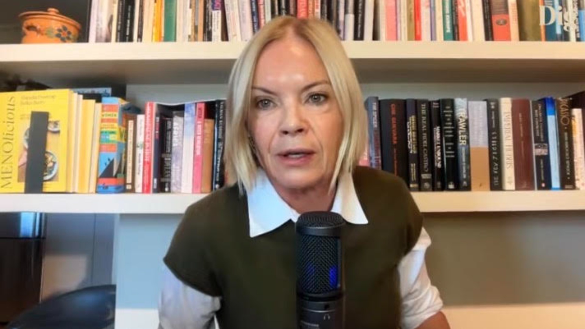 Mariella Frostrup appearing on the Dig It podcast