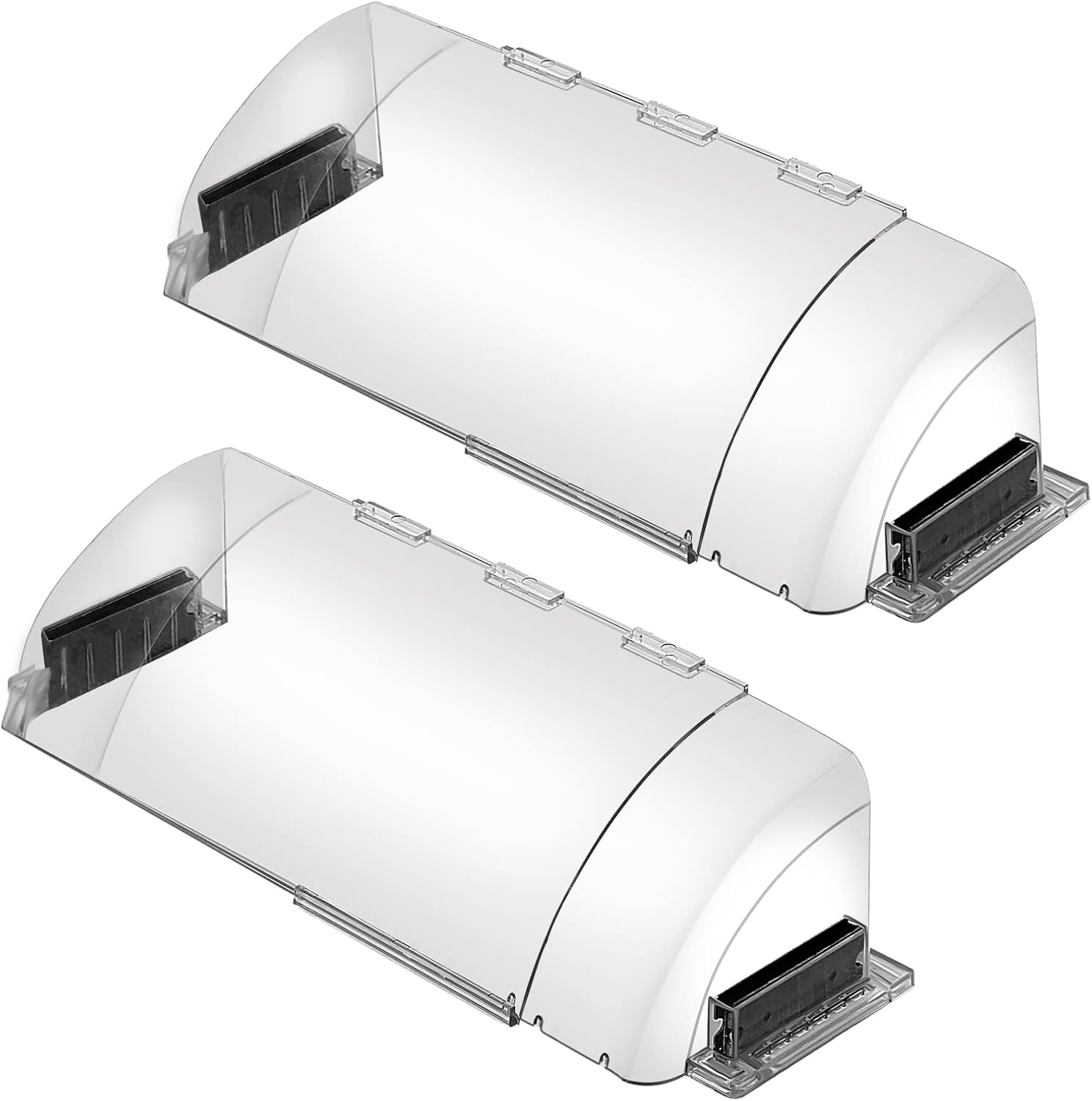 2 Pack Air &amp;amp; Heat Deflector for Vents, Sidewalls and Ceiling Registers, Adjustable From 8.5" to 15"