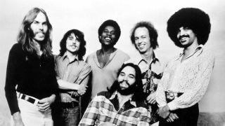 Little Feat circa 1974. group portrait