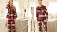 Next Red Matching Family Pyjamas