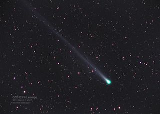 A Green Comet Lemmon