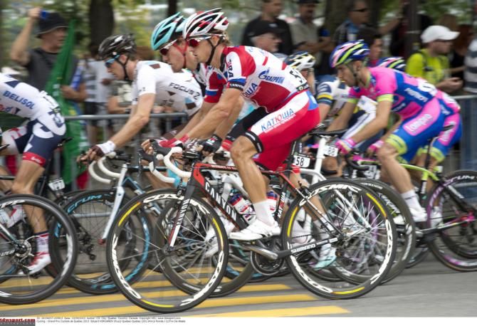 Eduard Vorganov (Katusha) in the bunch