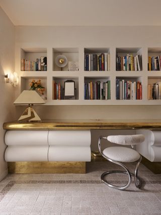 Modern minimalist home office