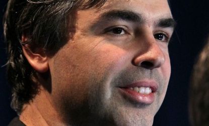 Google co-founder Larry Page, 37, will be returning to the role of chief executive, a position he'd formerly held until 2001.