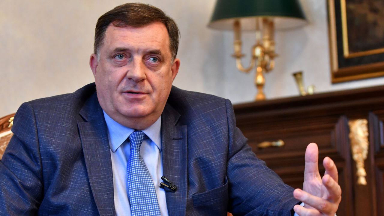 Bosnian Serb leader Milorad Dodik