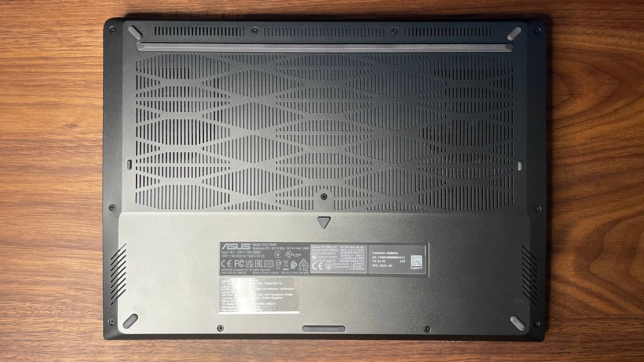 Asus TUF A14 (2025) gaming laptop with RTX 5060 GPU