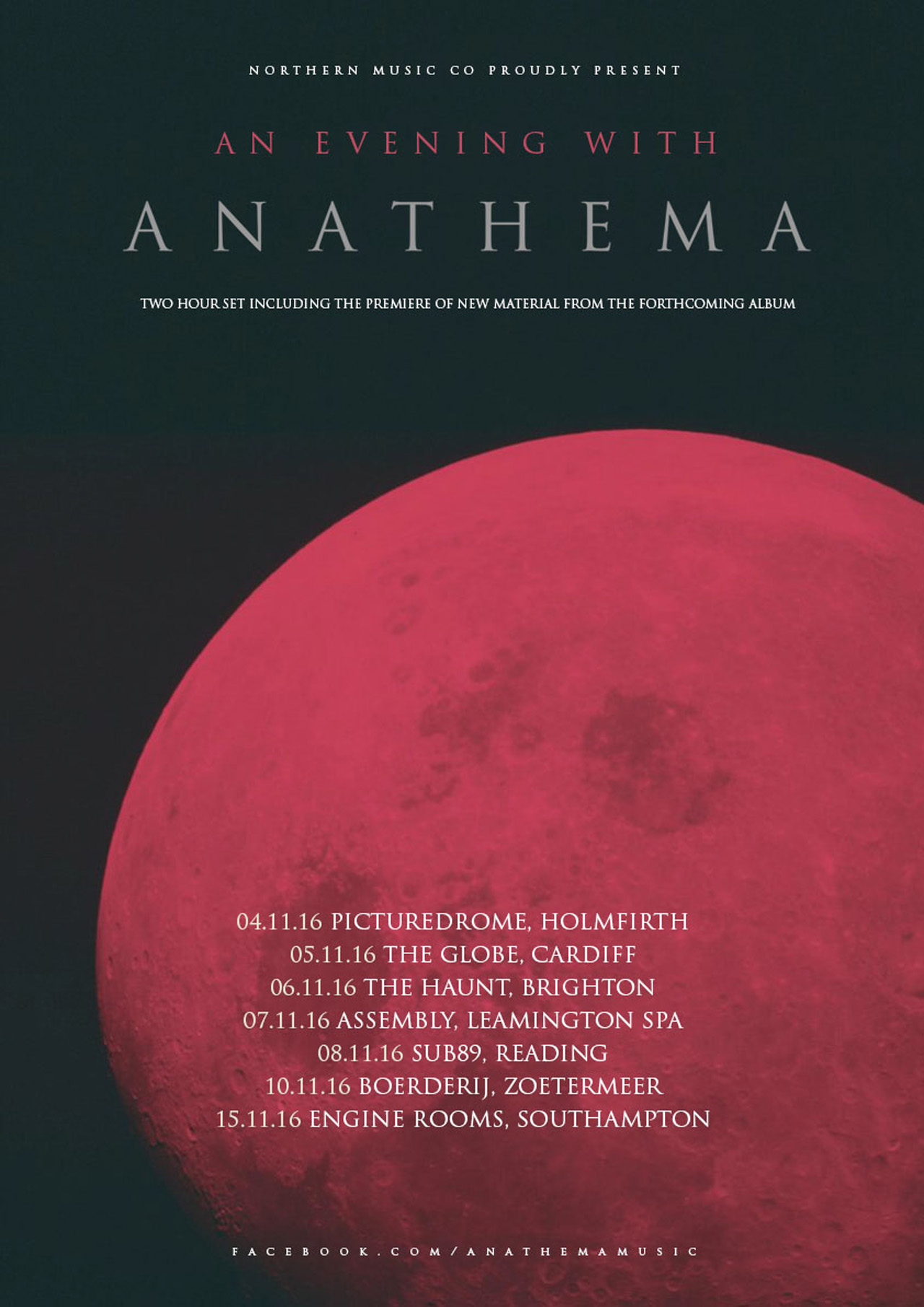 anathema tour dates