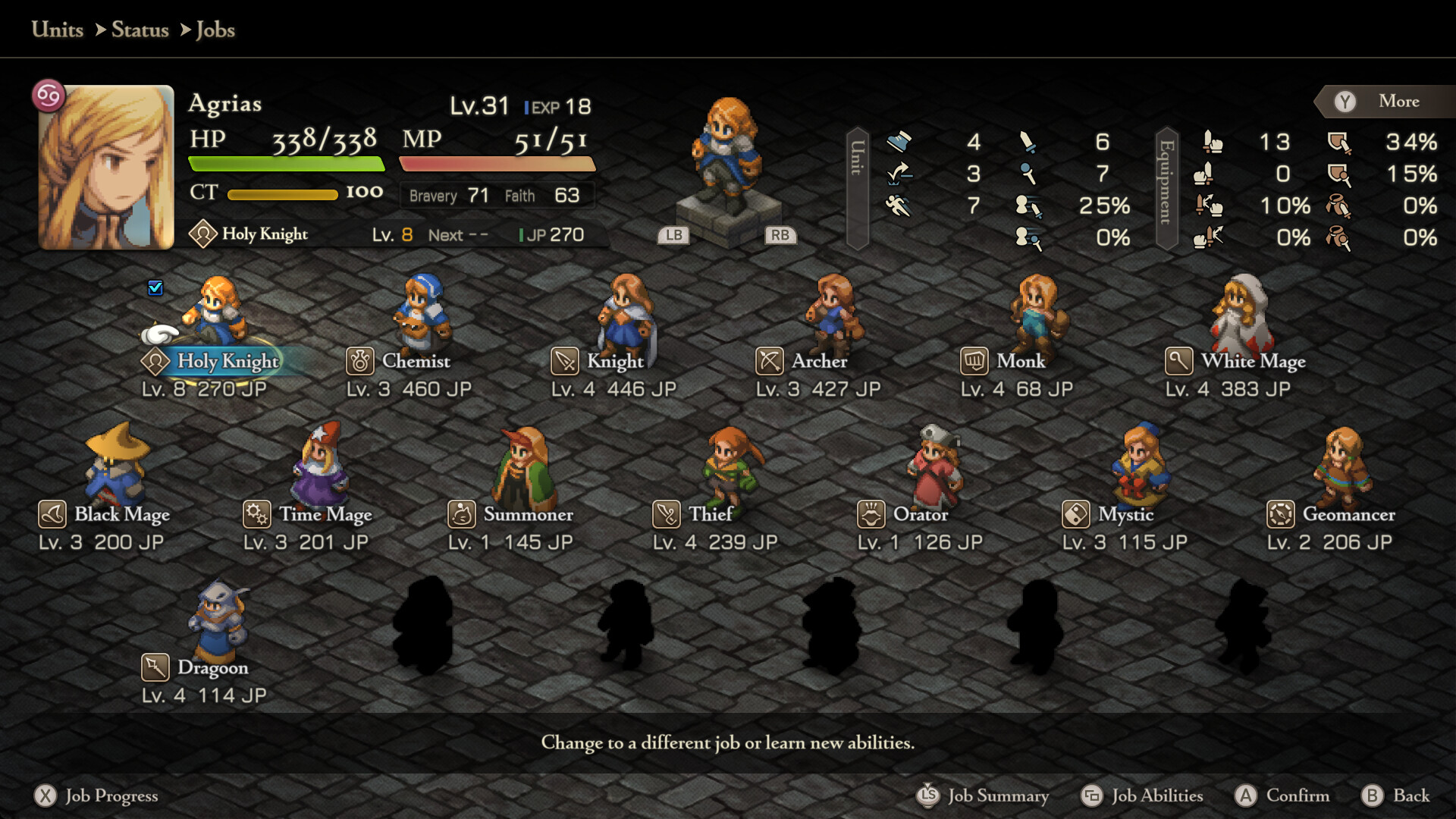 A screenshot of the upcoming Switch 2 game, Final Fantasy Tactics: The Ivalice Chronicles