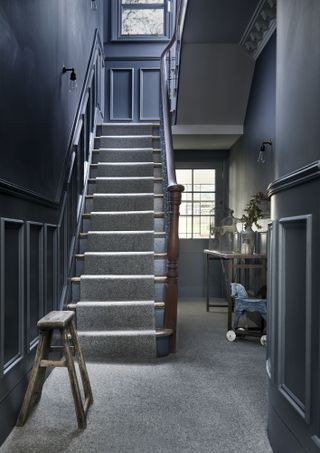 traditional victorian staircase renovation