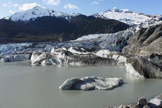 This image of Mendenhall Glacier, Alaska, was snapped in 2007. Check out what happened in just eight years.