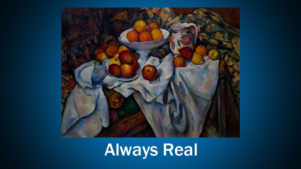 ACNH paintings: APPLES AND ORANGES BY PAUL C&Eacute;ZANNE