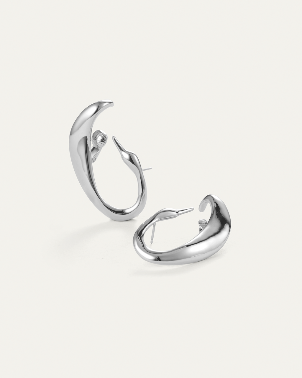 Egret Climber Earrings