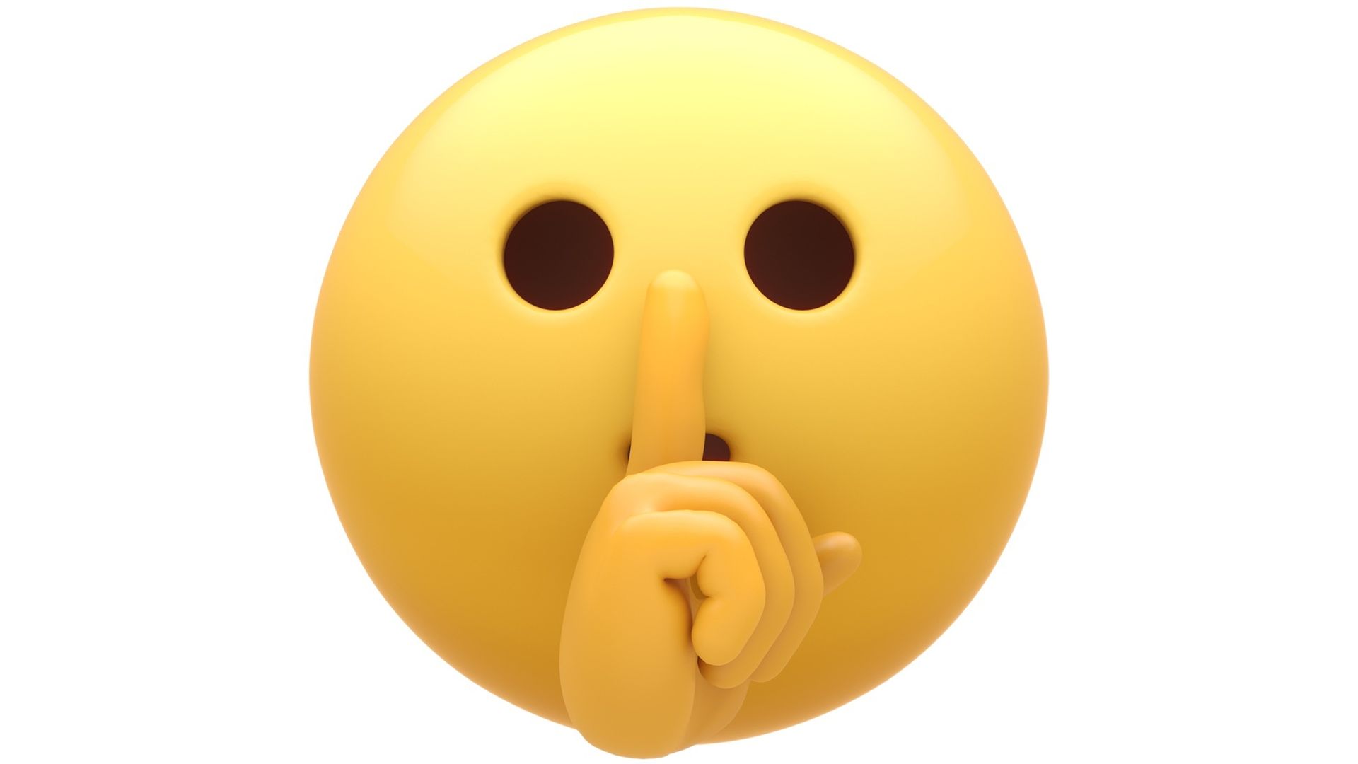 The shh emoji.