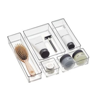 Acrylic storage containers