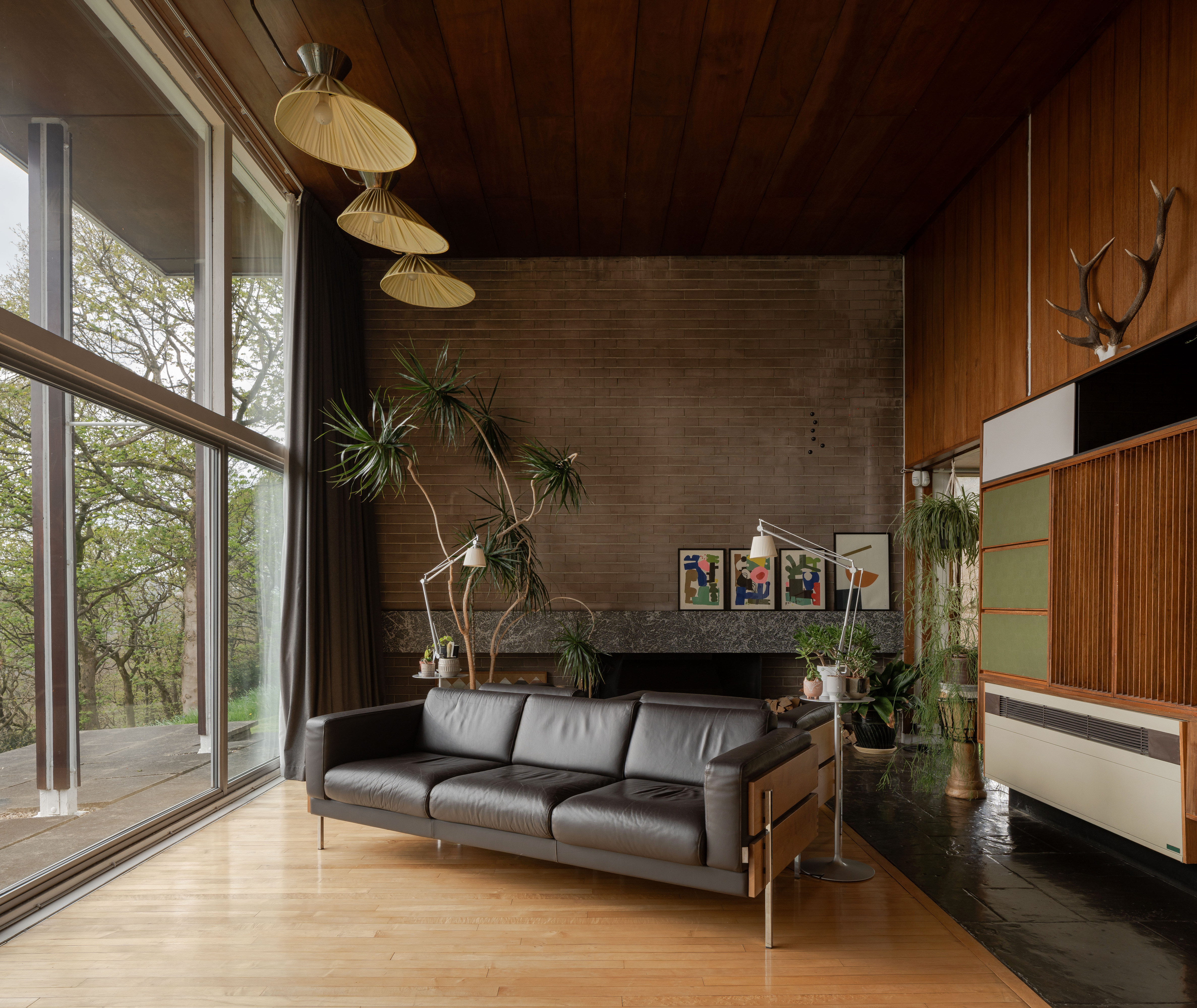 Peter Womersley modernist home, farnley hey