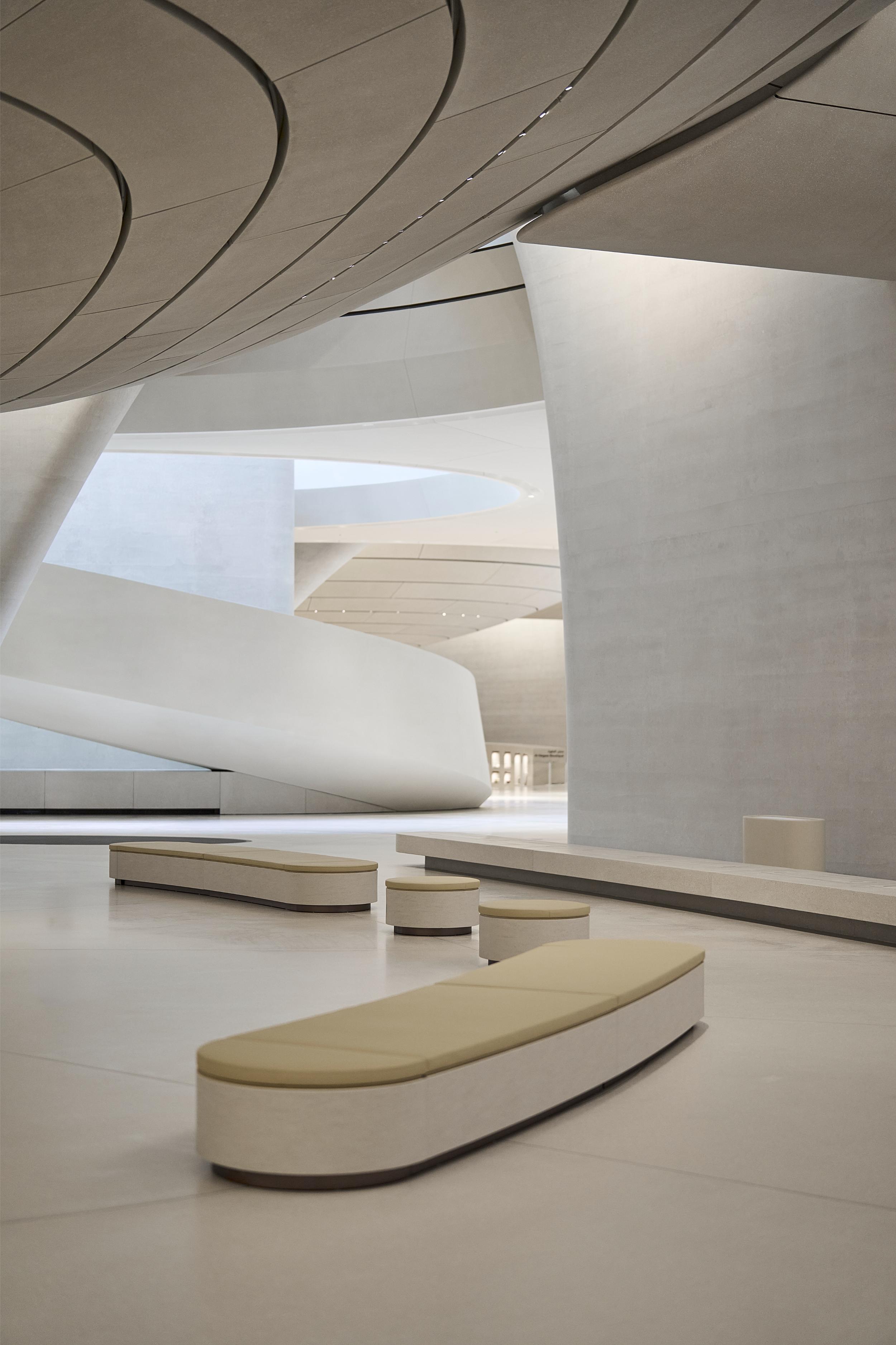 Museum interiors by Agata Kurzela Studio