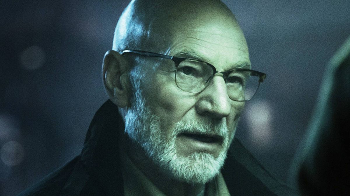 Patrick Stewart as Darcy in &quot;Green Room&quot;