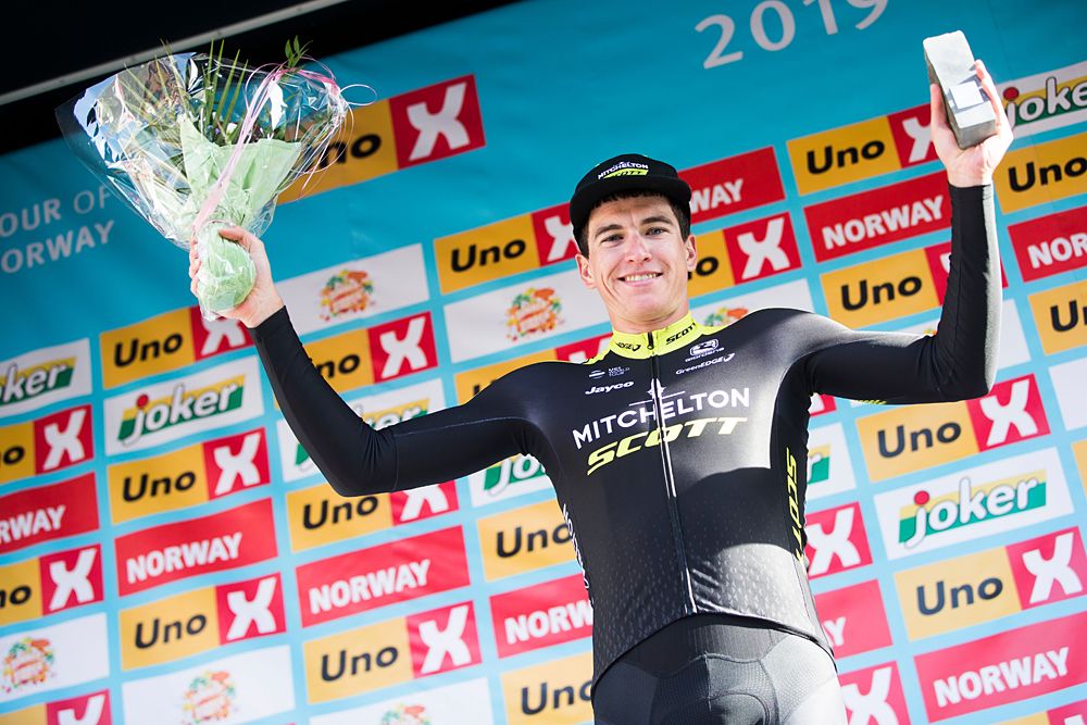 Edoardo Affini of Italy and Team Mitchelton - Scott wins stage 4 at Tour of Norway