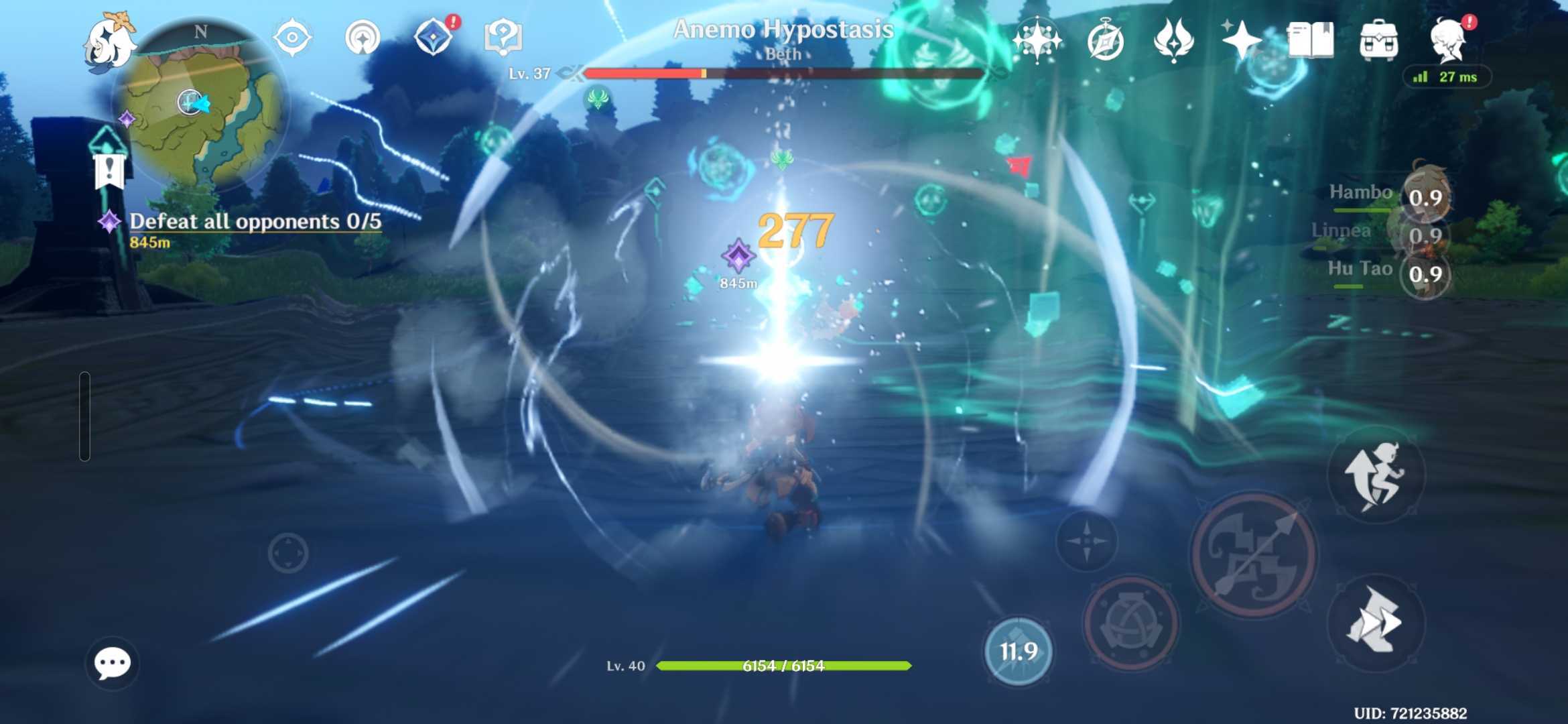 Genshin Impact on the Samsung Galaxy S26 Ultra